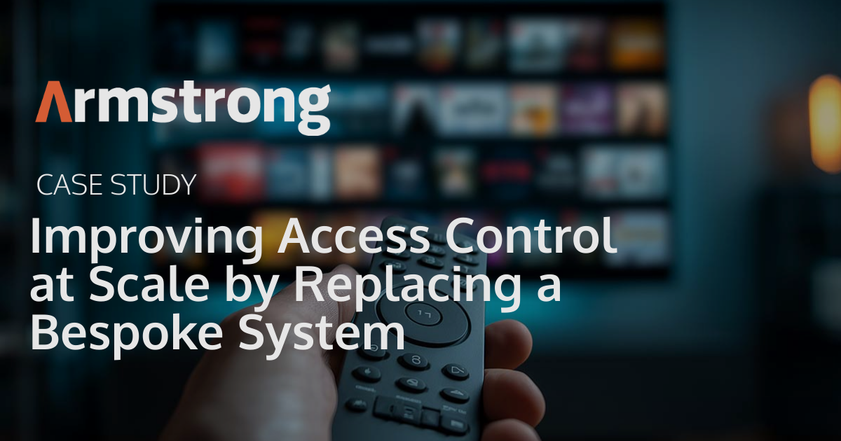Scale Access Control Active Directory & Microsoft 365 Access at Scale | Armstrong