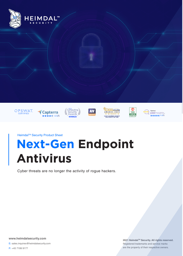 Heimdal Next-Gen Endpoint Antivirus document image