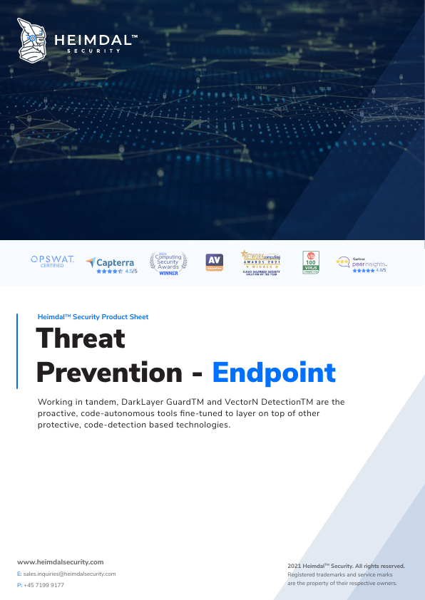 Heimdal Threat Prevention - Endpoint document image