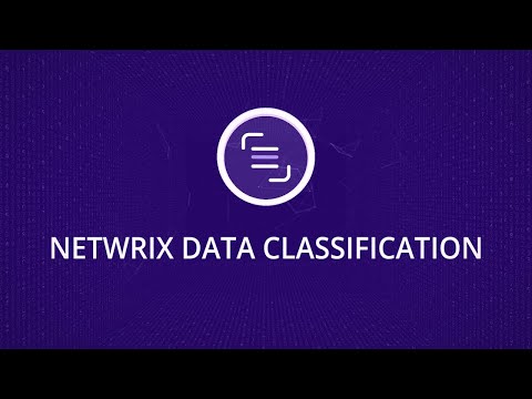 Thumbnail for Netwrix Data Classification Overview video
