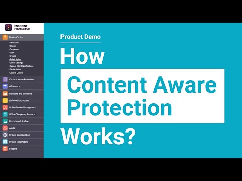 How Content Aware Protection Works video screenshot