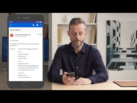 Thumbnail for Approval workflows in Active Directory, Exchange and Microsoft 365 using Adaxes video