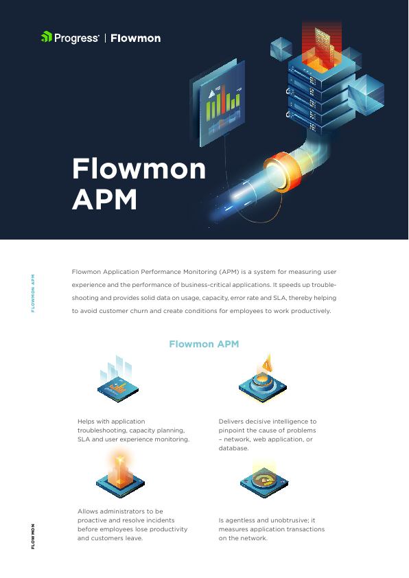 Thumbnail for Flowmon Application Performance Monitoring (APM) document