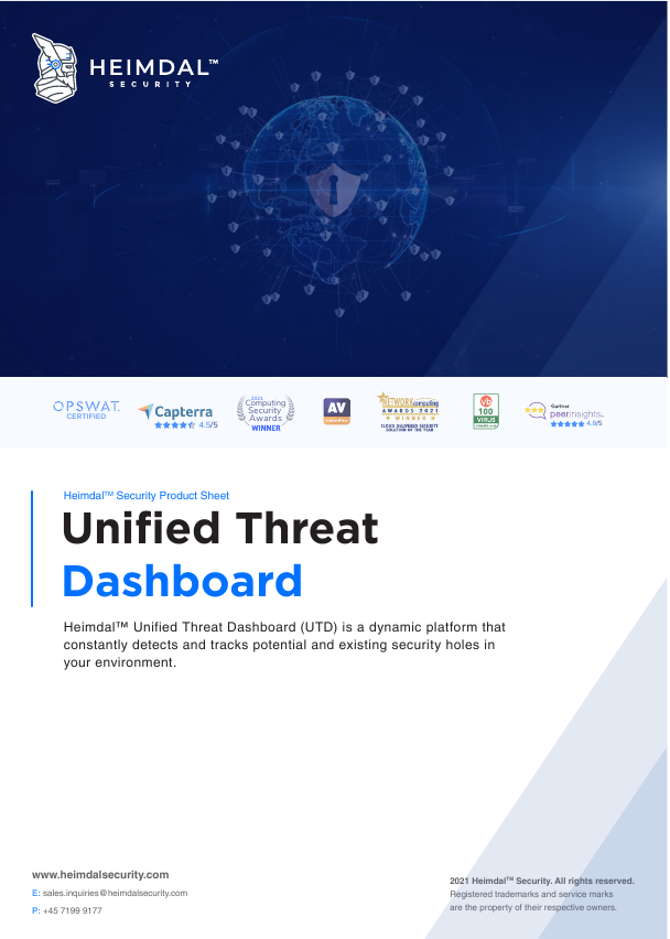 Thumbnail for Heimdal Unified Threat Dashboard document