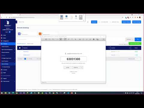 Thumbnail for Heimdal Remote Desktop - How to start a dashboard to no-agent connection video