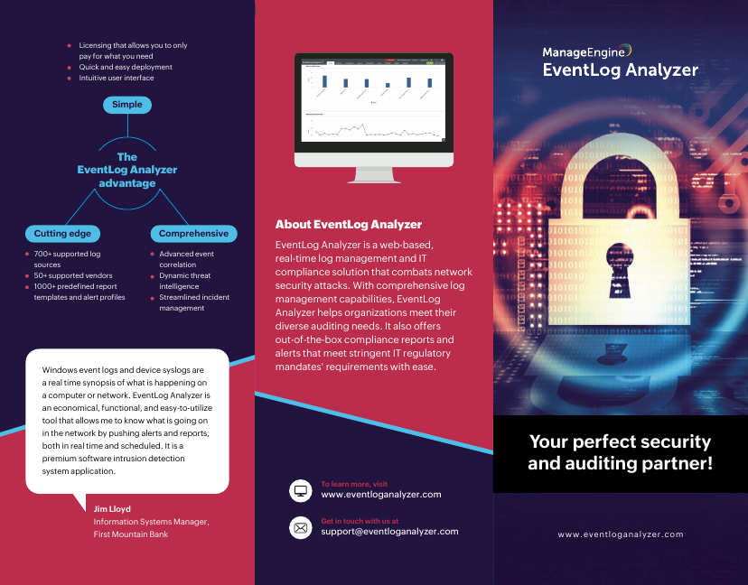 Thumbnail for EventLog Analyser - Datasheet document