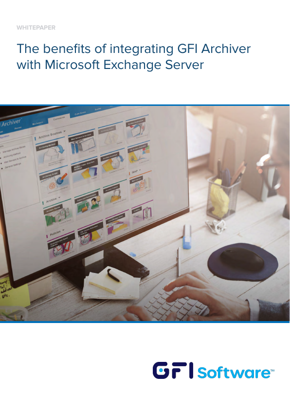Integrating Archiver with MS Exchange document image