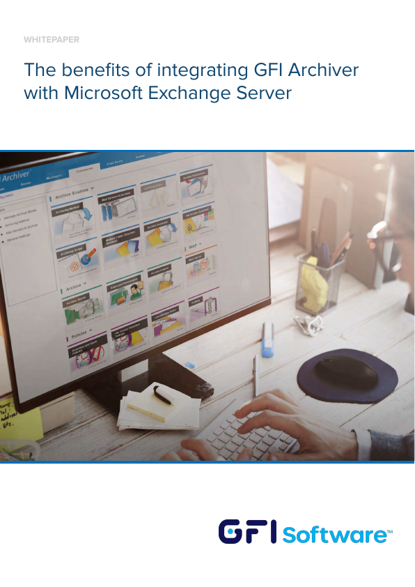 Thumbnail for Integrating Archiver with MS Exchange document